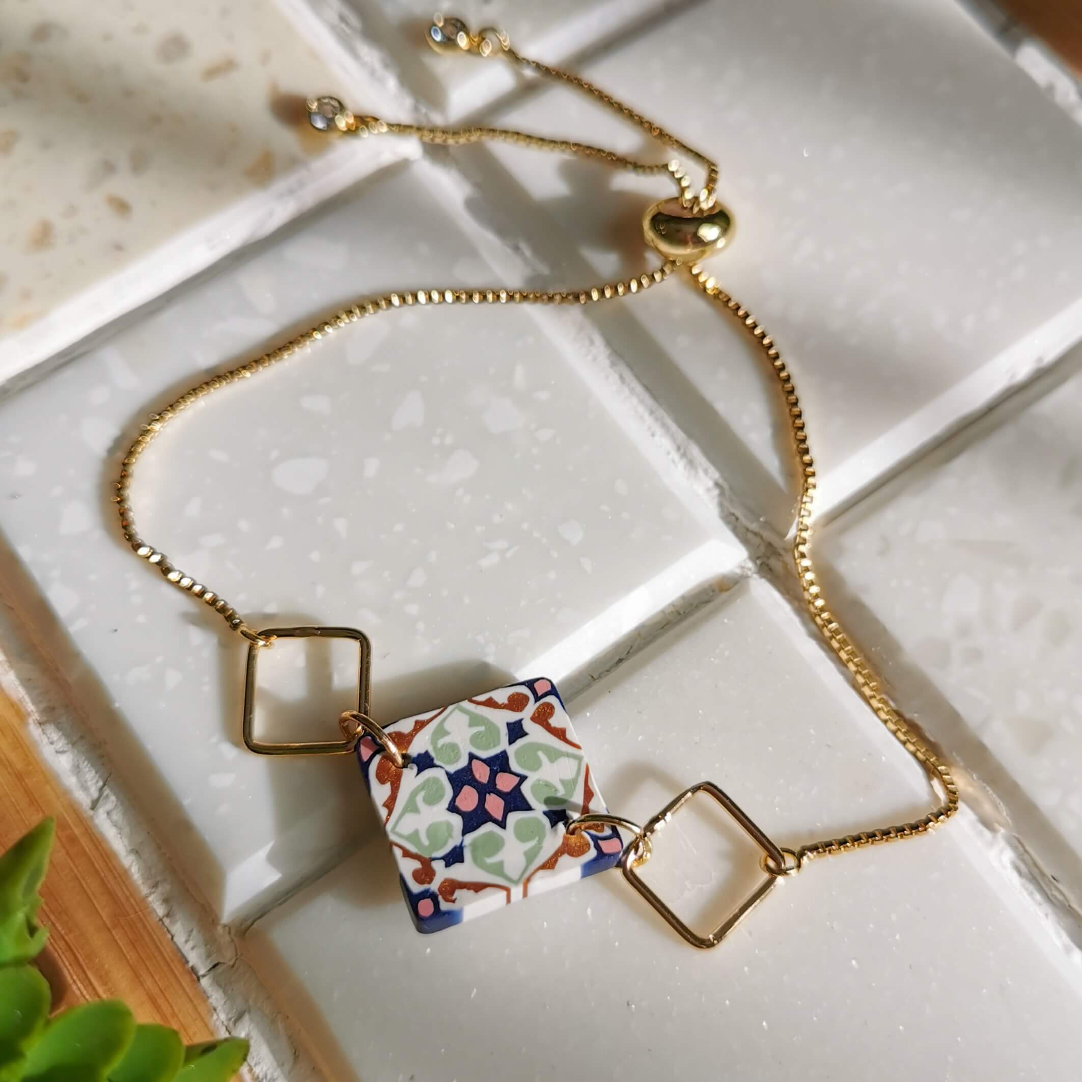 elegant tile bracelet Either Or Design elegant tile bracelet